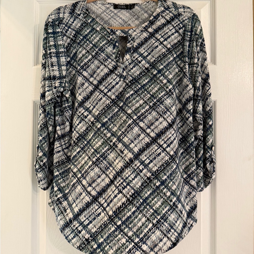 Cure 3/4 Sleeve Blouse